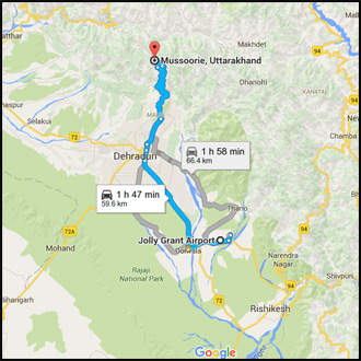 dehradun to mussoorie taxi